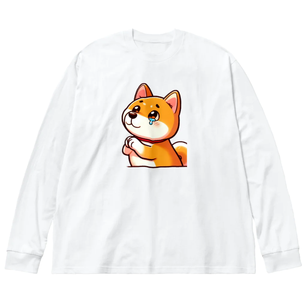 Deiraのうる柴 ビッグシルエットロングスリーブTシャツ