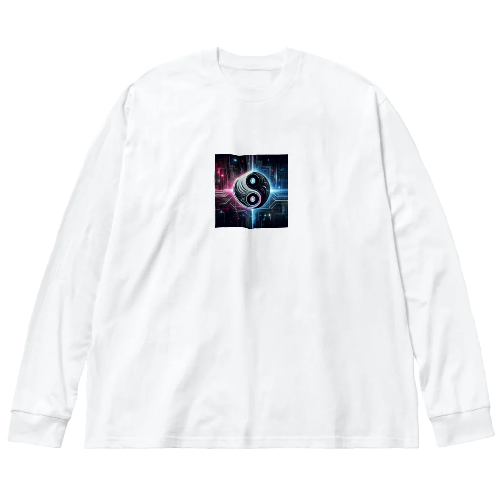 パウズ&プライズのサイバータオ Big Long Sleeve T-Shirt