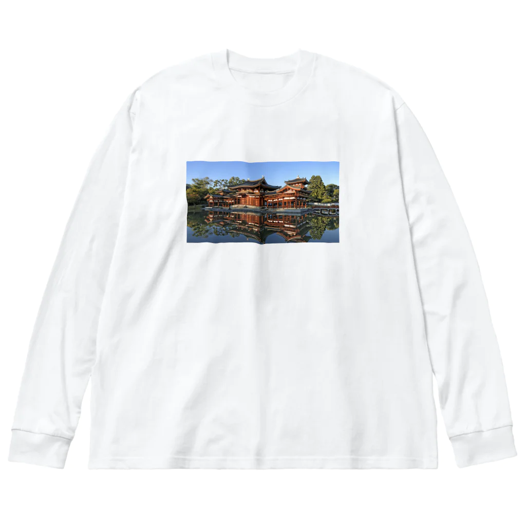 kenty0の平等院鳳凰堂君 Big Long Sleeve T-Shirt