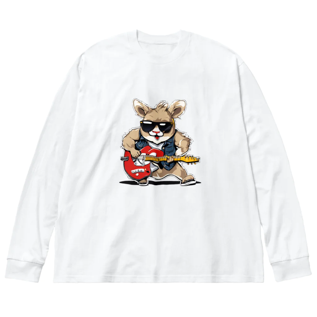 kichi_333のロックに生きるアニマル Big Long Sleeve T-Shirt