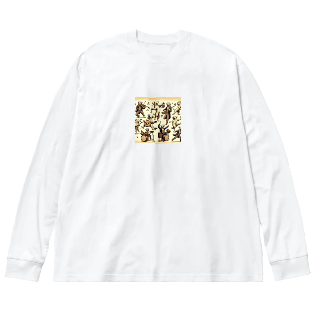 ハーモニーテイルズ・ブティックのトーンハウンド Big Long Sleeve T-Shirt