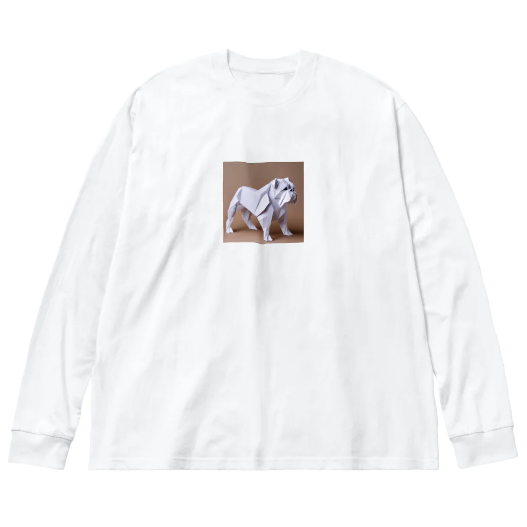 barisukaのマッチョなブルドッグ Big Long Sleeve T-Shirt