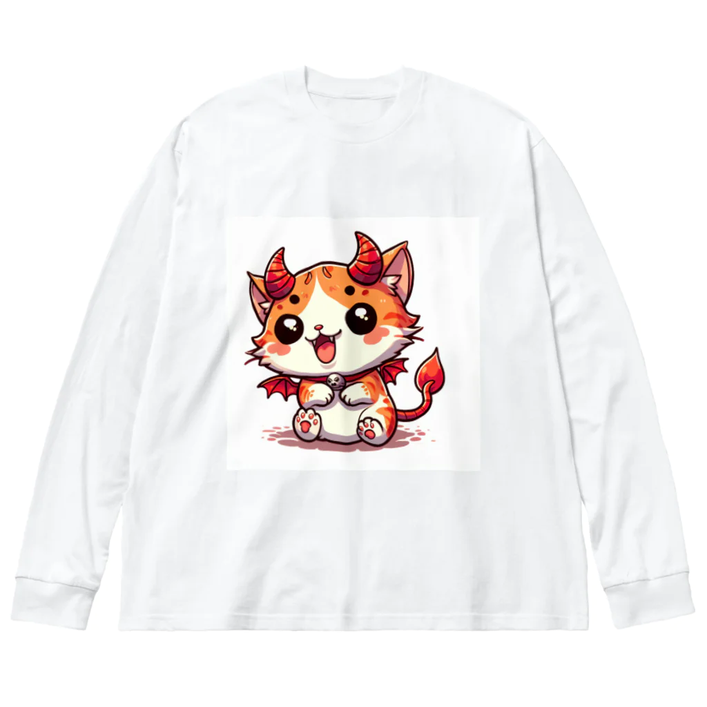 zuuu-の☆悪魔の世界のアイドルにゃんこ☆ Big Long Sleeve T-Shirt