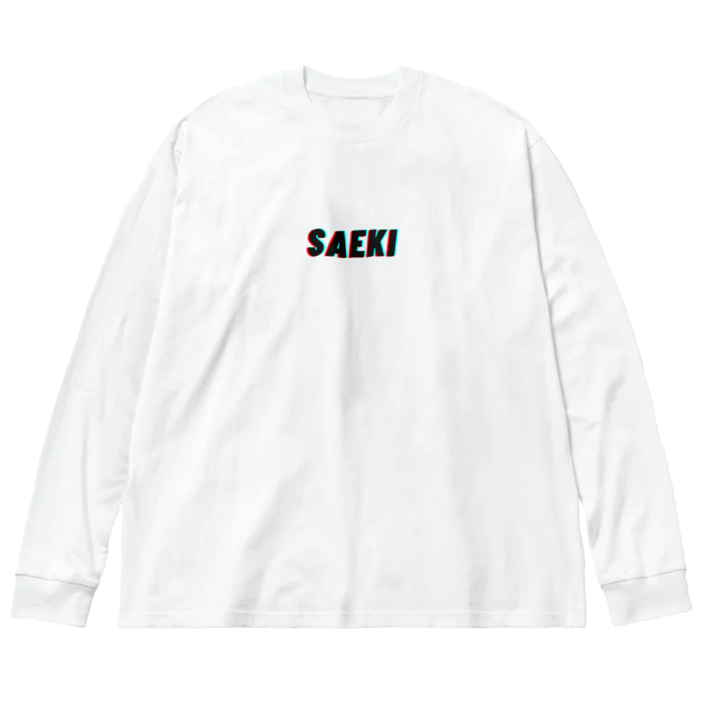 Identity brand -sonzai shomei-のSAEKI ビッグシルエットロングスリーブTシャツ