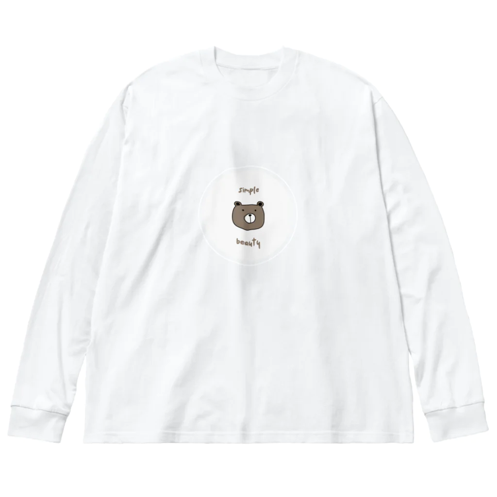 doradoramiのsimple&beautyシリーズ Big Long Sleeve T-Shirt