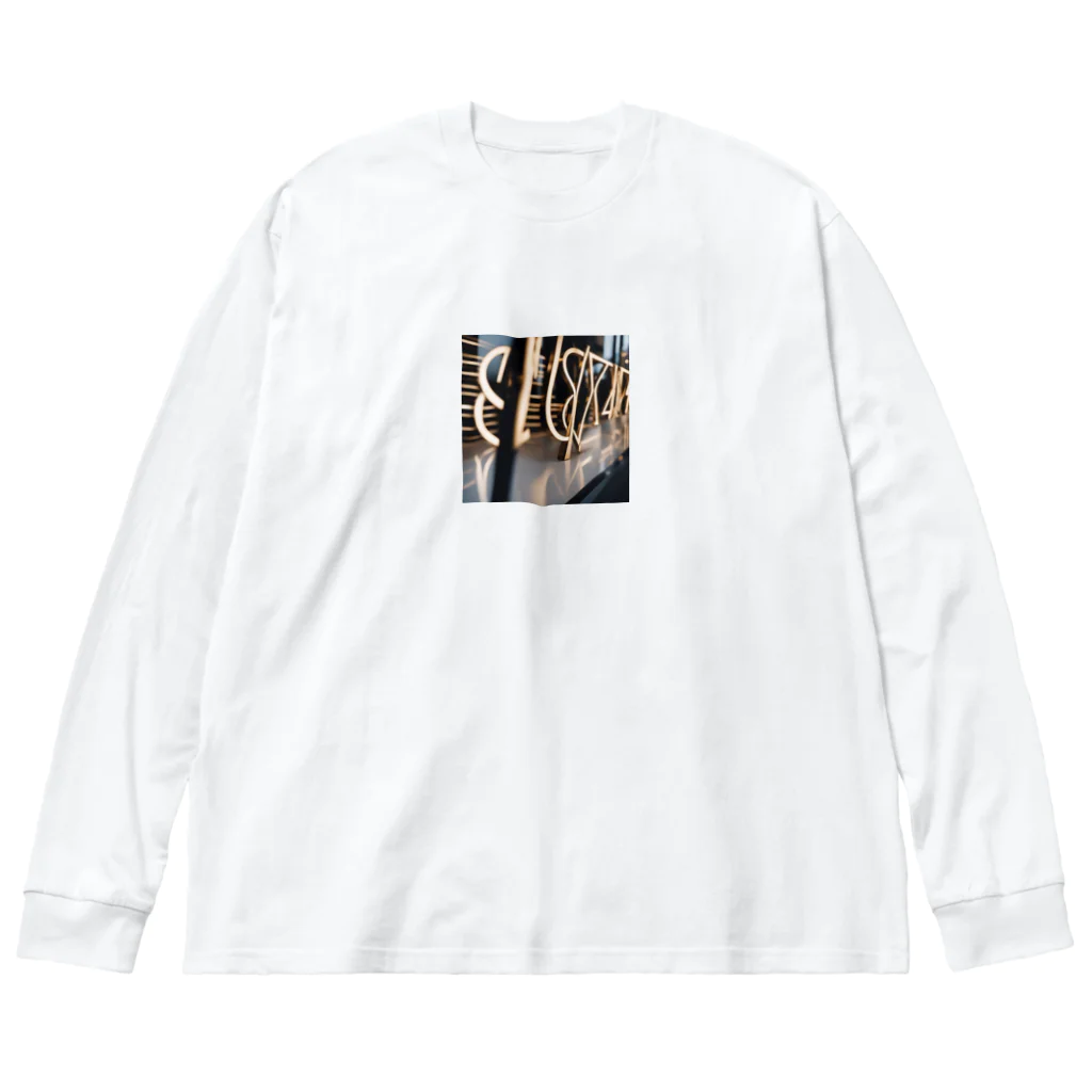 shunskのハイブラな街並み Big Long Sleeve T-Shirt