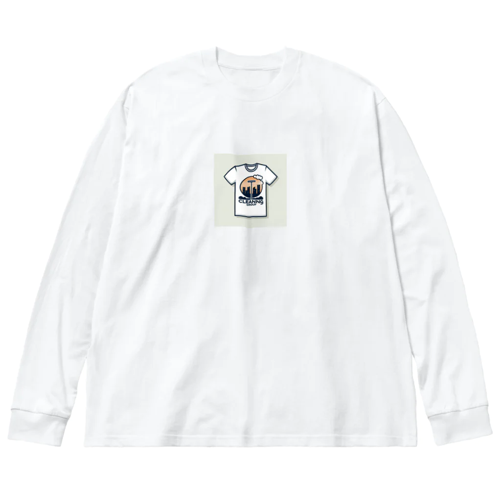 apassionatemanのおしゃれで誇りを持つ清掃会社！ Big Long Sleeve T-Shirt