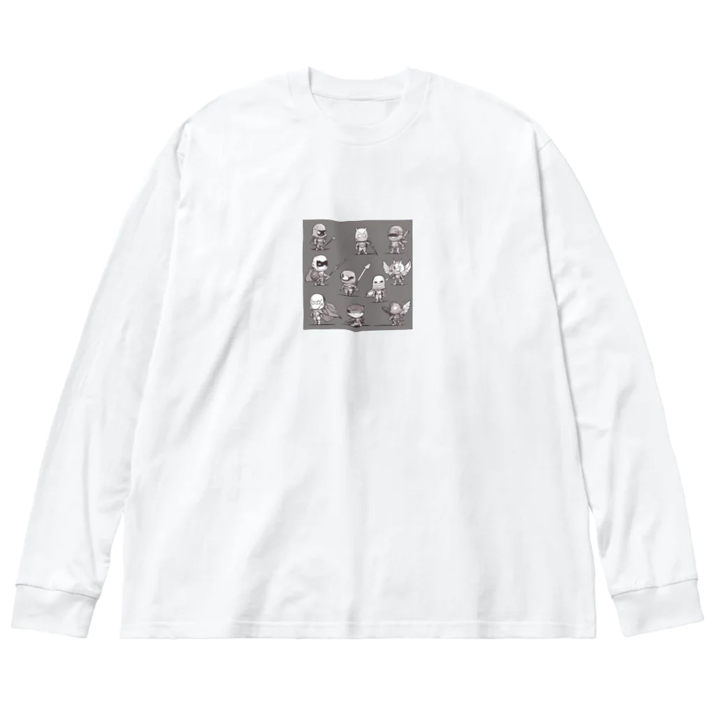 K5AAのかわいい勇者たち Big Long Sleeve T-Shirt