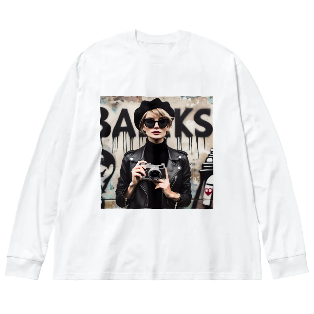 HaYoのストリートフォト Big Long Sleeve T-Shirt