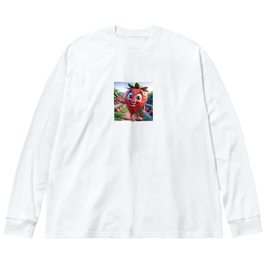 われらちきゅうかぞくのダディーベリーと子供たち Big Long Sleeve T-Shirt