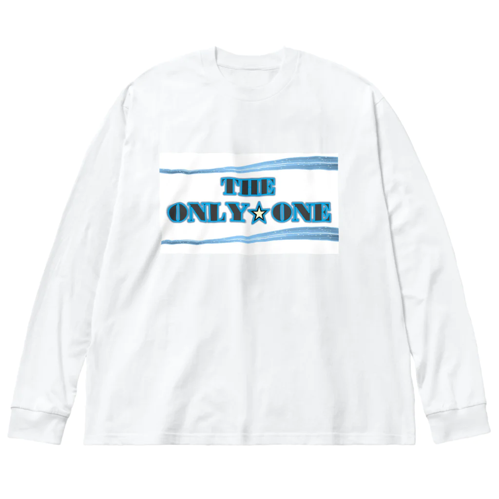 オンリーワンのTHE ONLY ONE 『ブルーシャドウ』 ビッグシルエットロングスリーブTシャツ