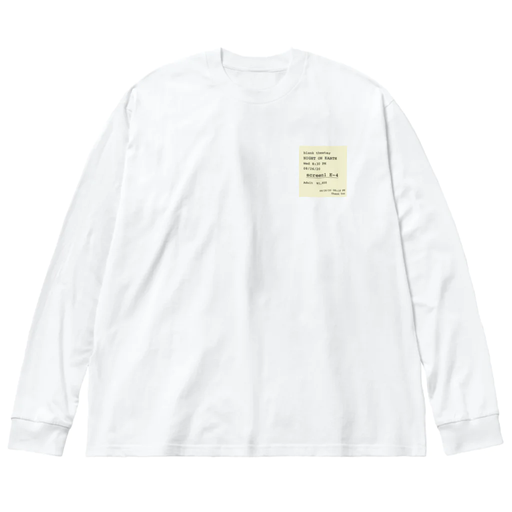 パンのblank theater ビッグシルエットロングスリーブTシャツ