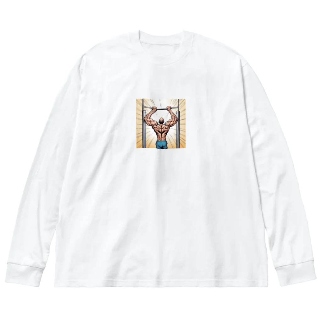 SukimaSuzu818の広背筋君 Big Long Sleeve T-Shirt