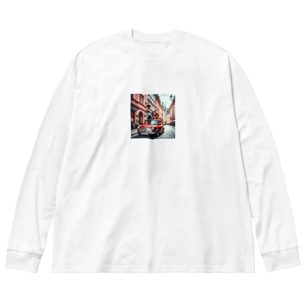 msk-incのMINICOOPERmsk Big Long Sleeve T-Shirt