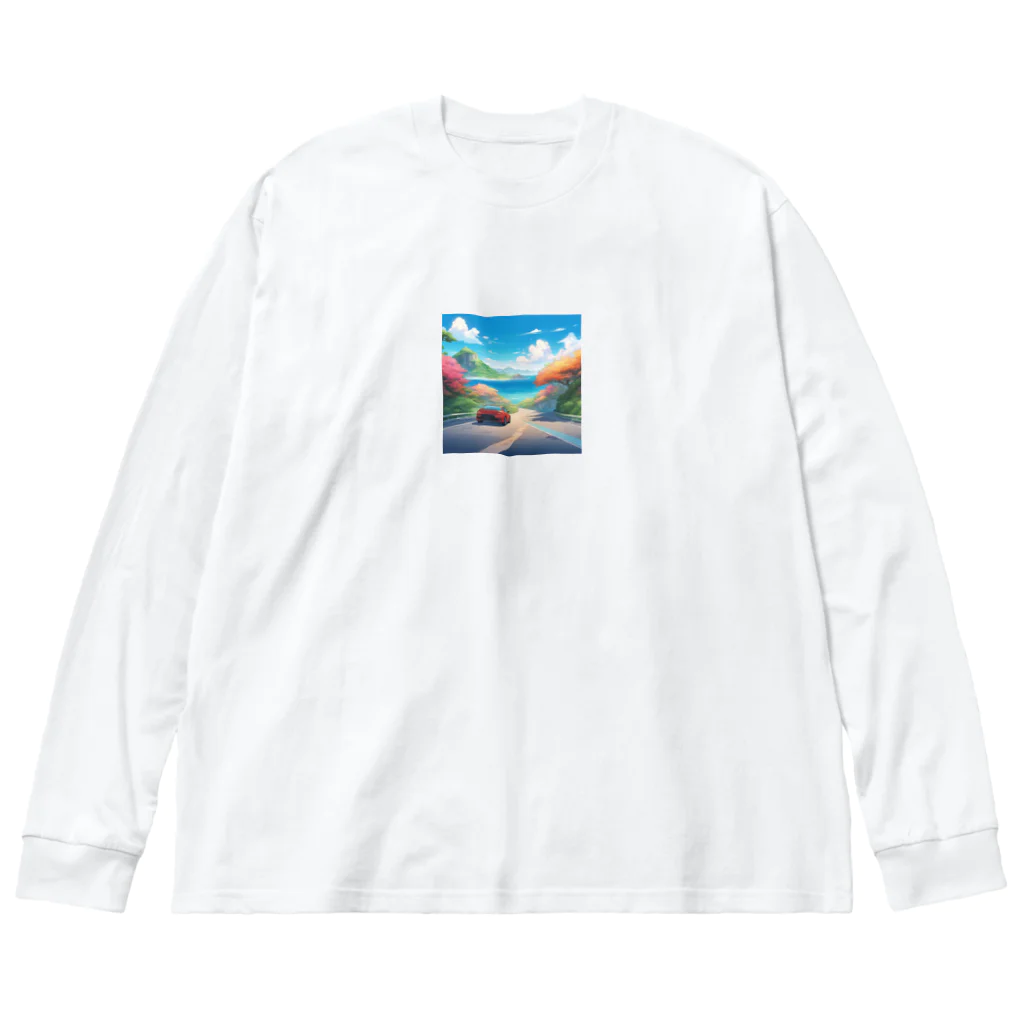 kaiminsapoのウチナー　ドライブ Big Long Sleeve T-Shirt