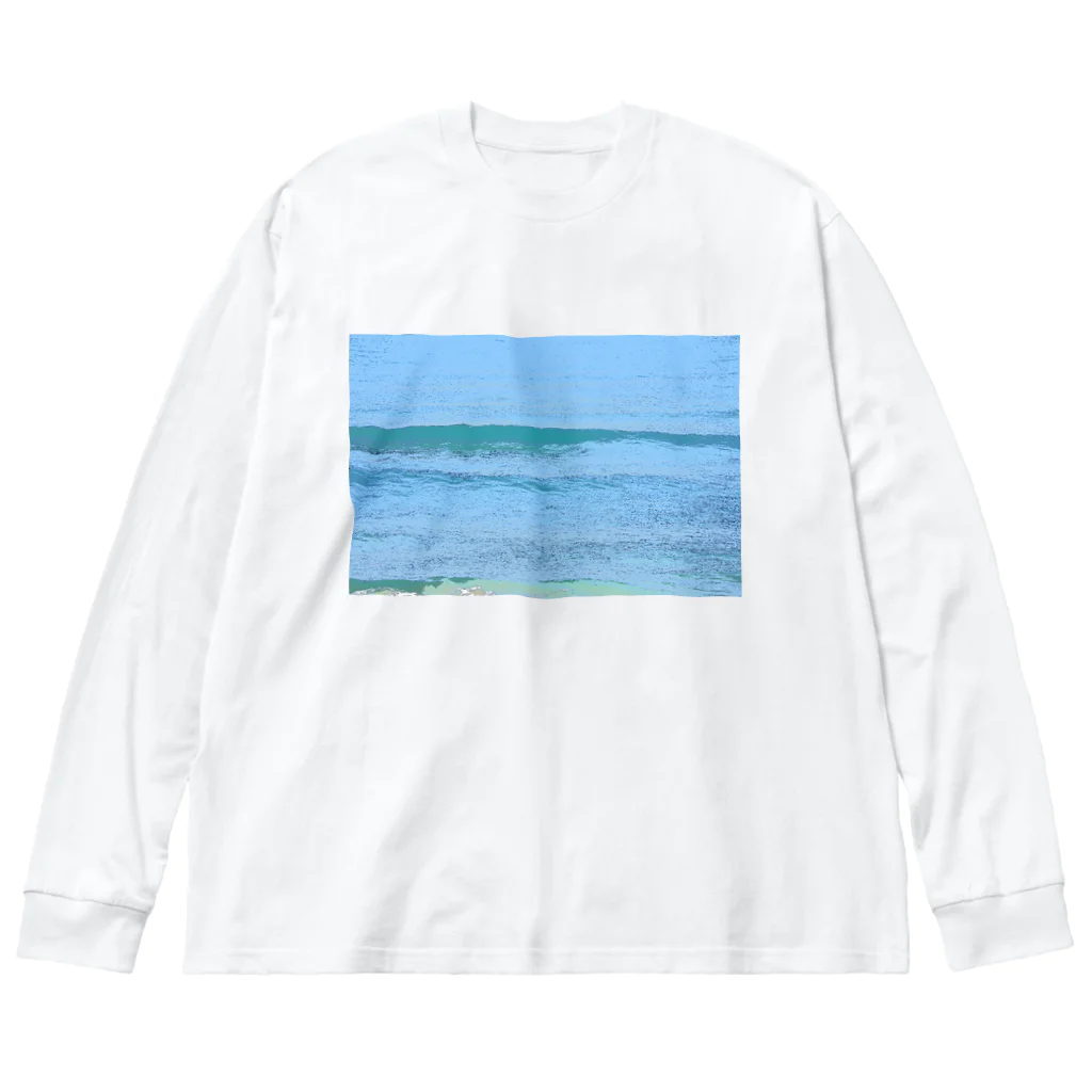 SSD-coのWAVE ビッグシルエットロングスリーブTシャツ