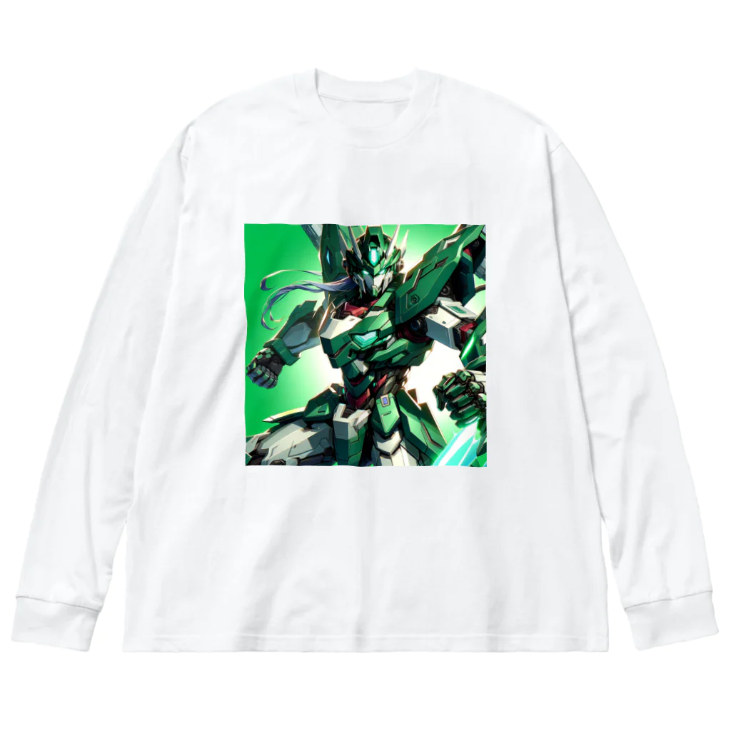 edie_のエメラルドテンペスト Big Long Sleeve T-Shirt