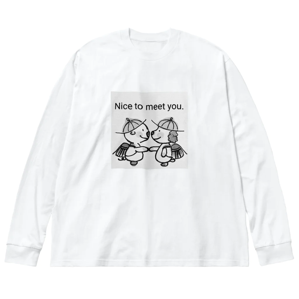 THANKs-Reiのもうすぐ春🌸 ビッグシルエットロングスリーブTシャツ