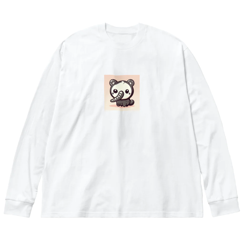 gogodiggerのゾウパンダ Big Long Sleeve T-Shirt