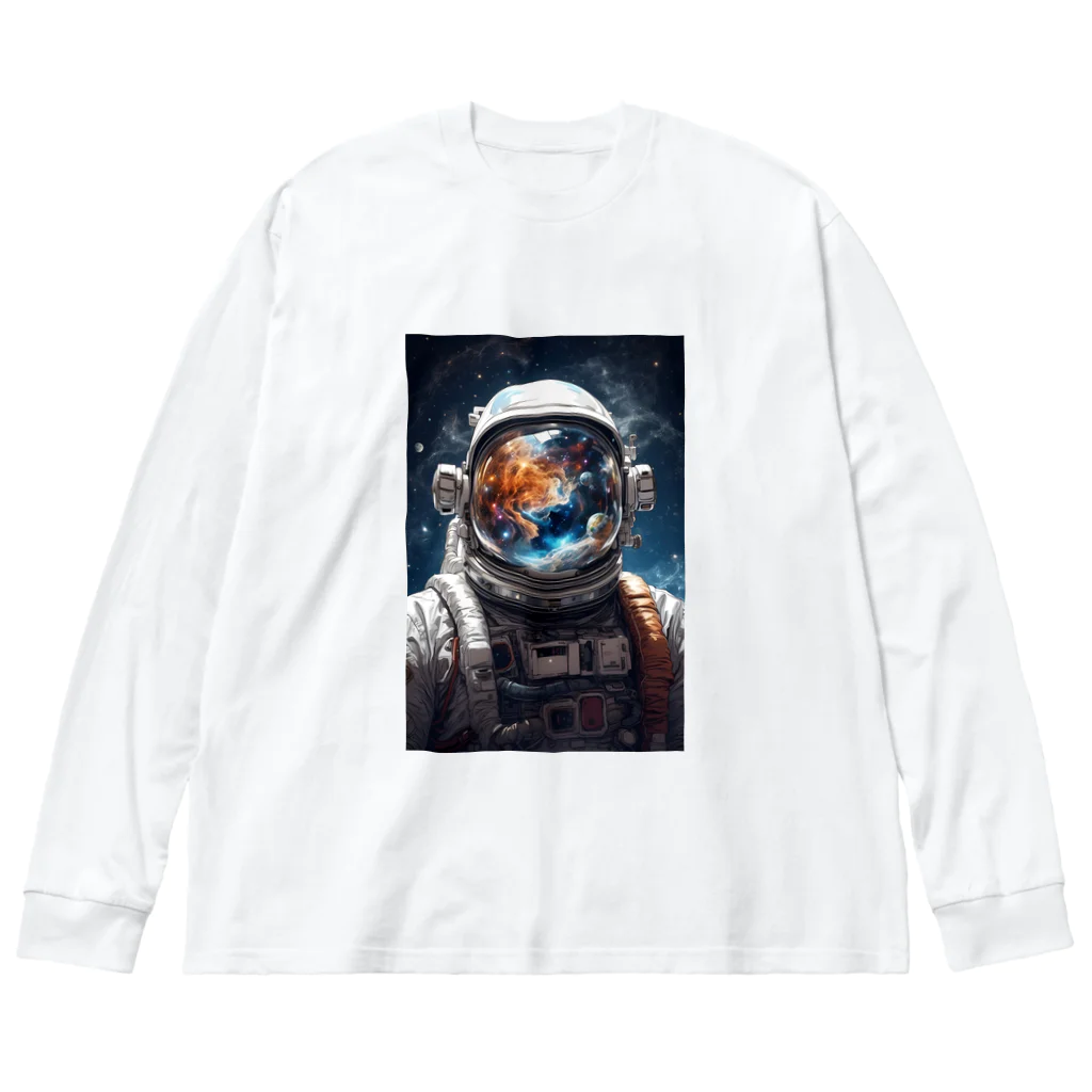 Rimasaraの宇宙を視る ビッグシルエットロングスリーブTシャツ