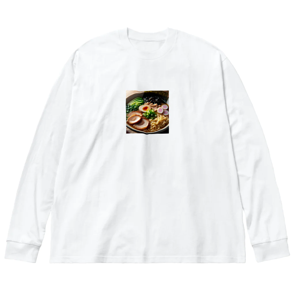 kumama07のラーメン Big Long Sleeve T-Shirt