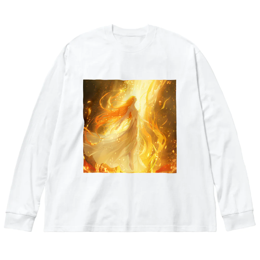 AQUAMETAVERSEの光の世界へ向かう姫 アメジスト 2846 Big Long Sleeve T-Shirt