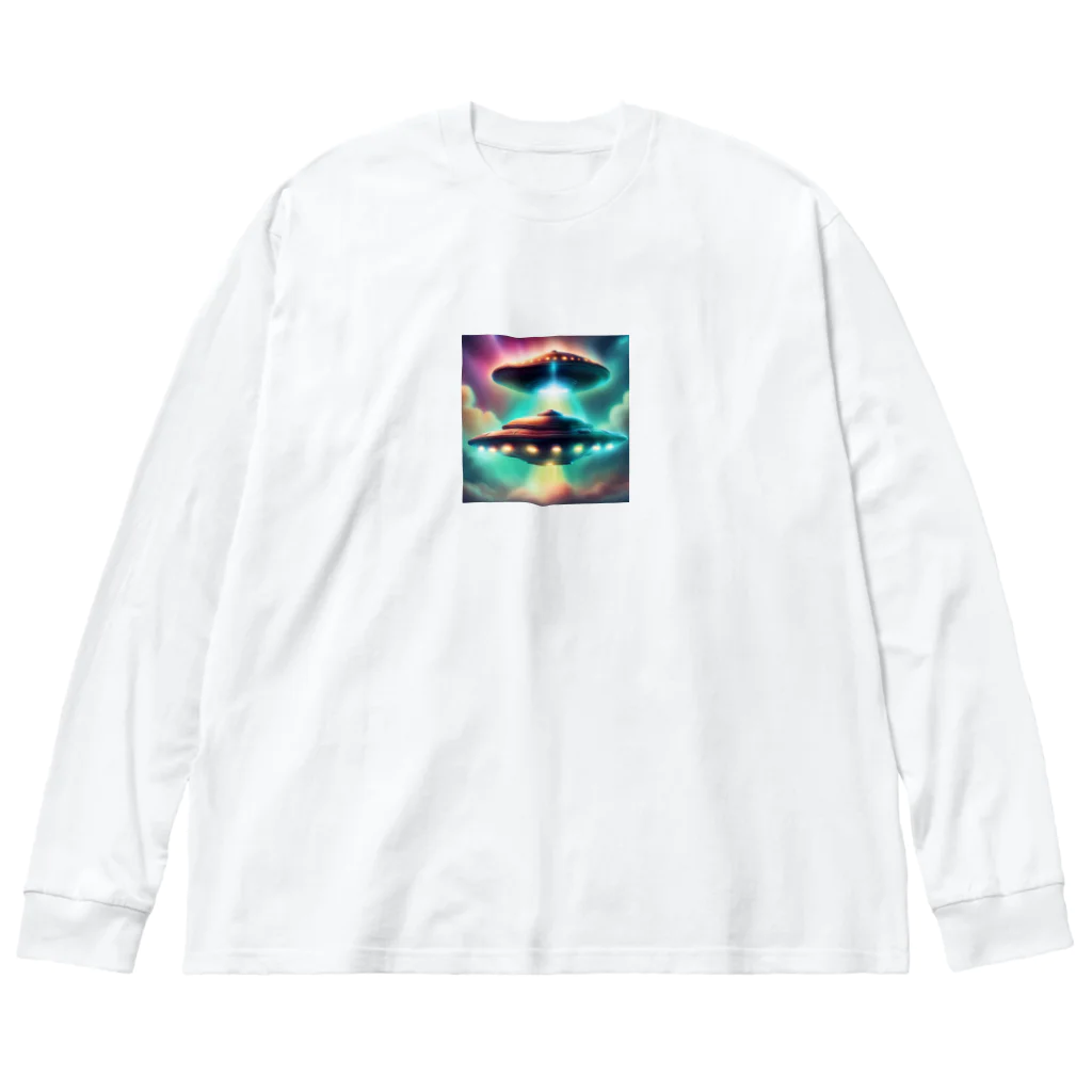 t96373456の未確認飛行物体 Big Long Sleeve T-Shirt