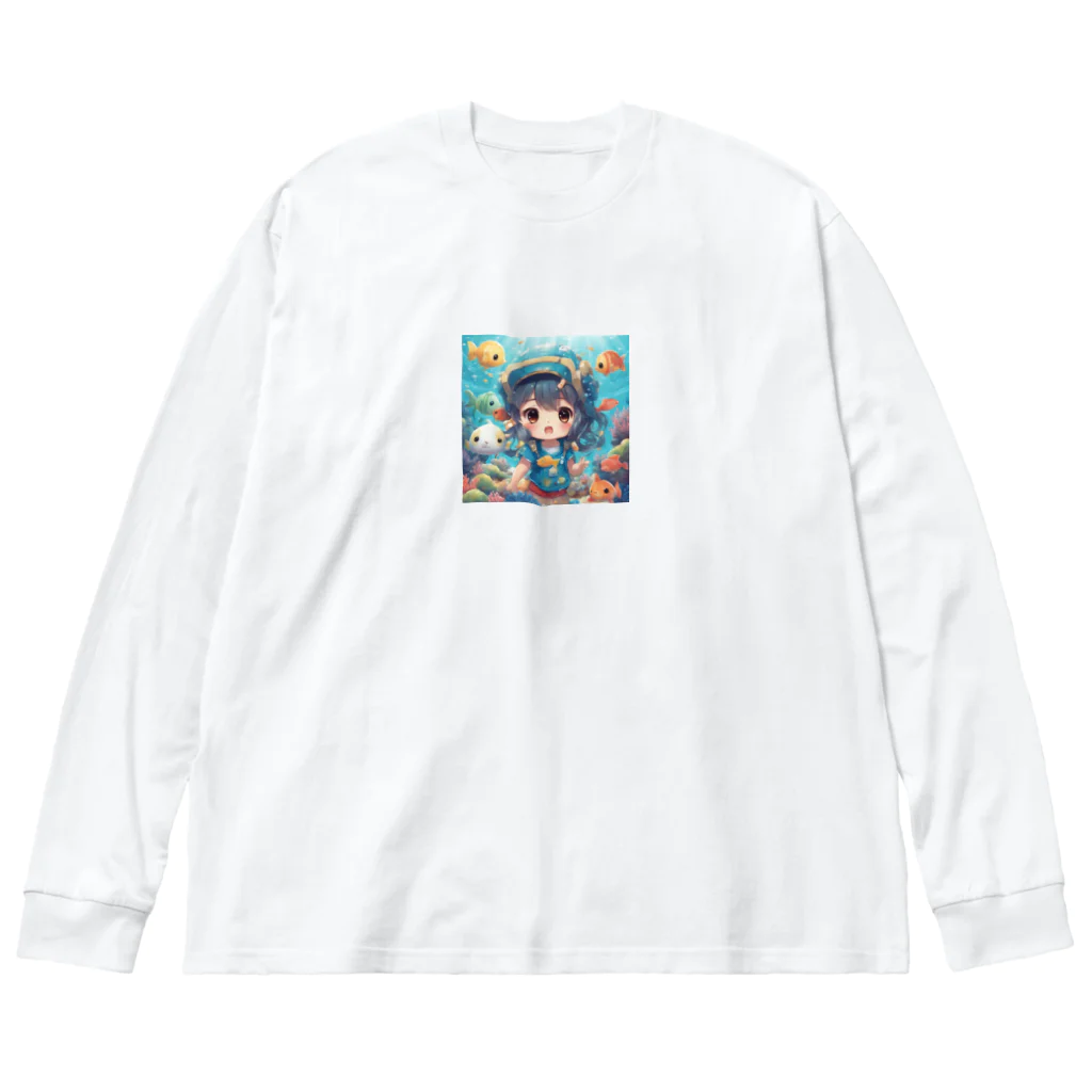 ☆KOKORAY☆のゴンズイちゃん Big Long Sleeve T-Shirt