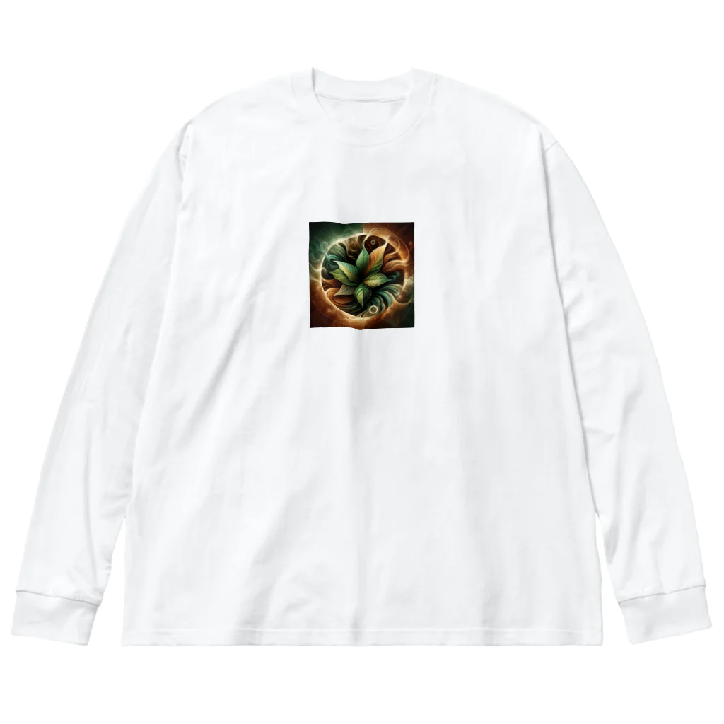 たこ焼きのタバコの葉 Big Long Sleeve T-Shirt