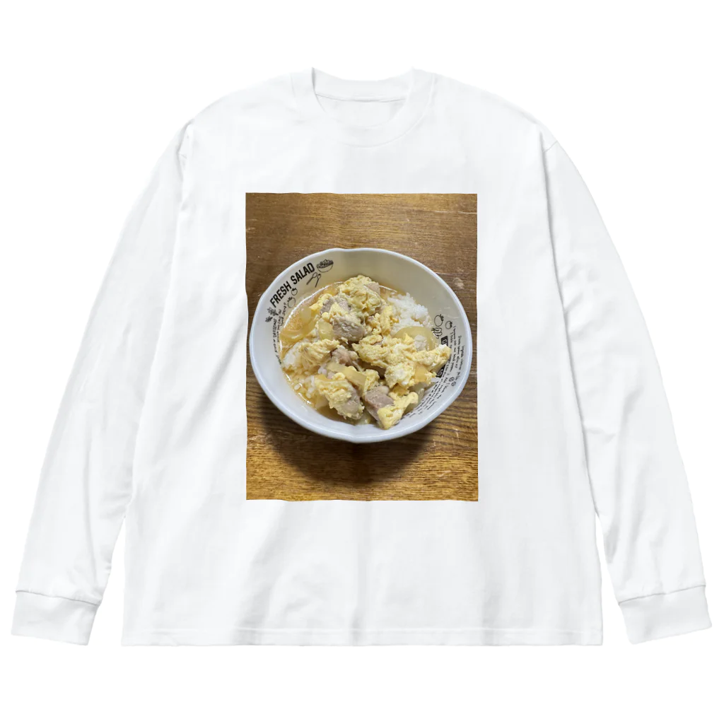 PRUNERの親子丼 ビッグシルエットロングスリーブTシャツ