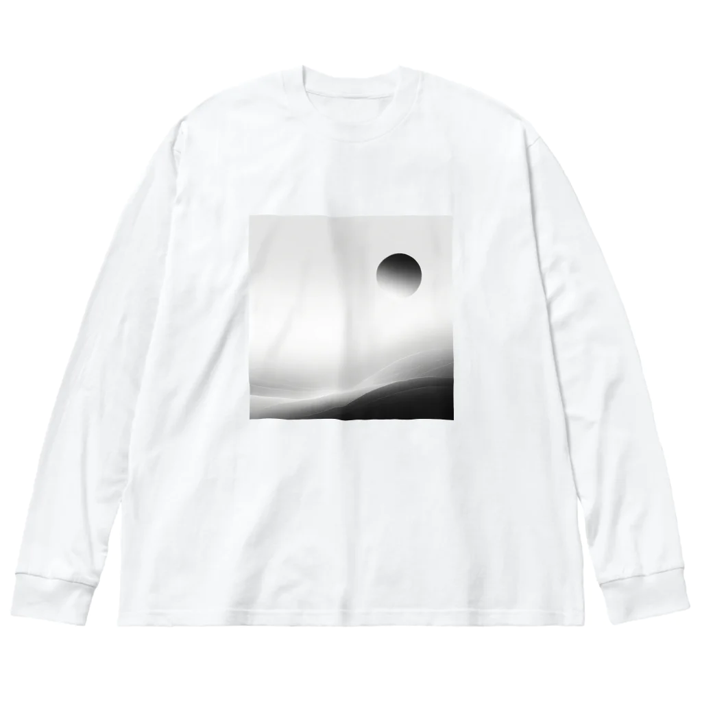 masaのエレガントなデザイン Big Long Sleeve T-Shirt