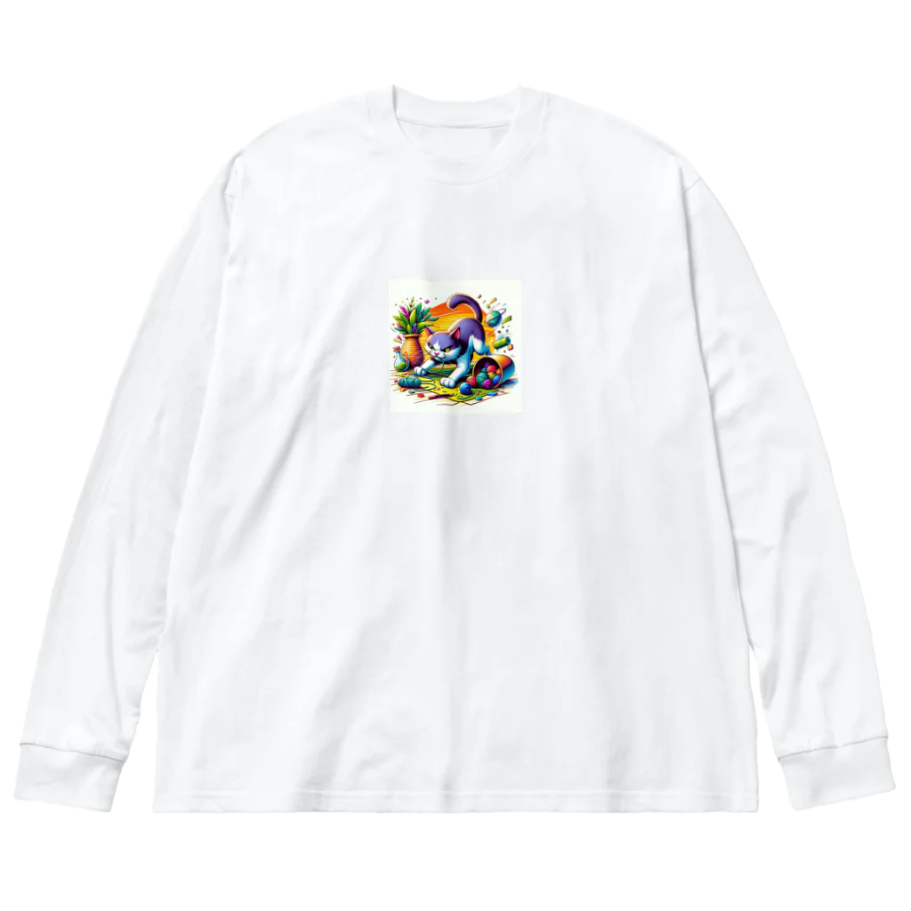 katohkouchiのやんちゃな日常 Big Long Sleeve T-Shirt