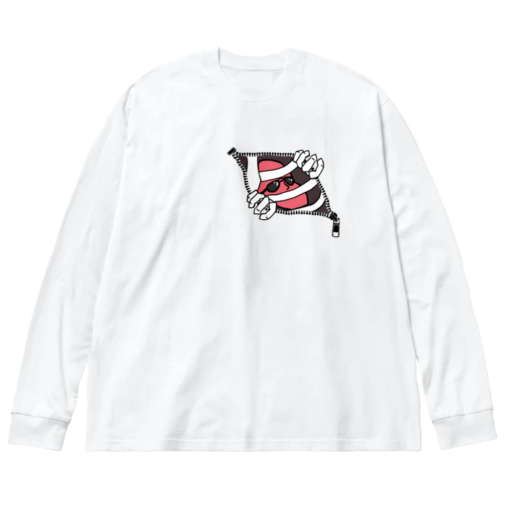 ガルナッチャの独壇場のハートGuy Big Long Sleeve T-Shirt