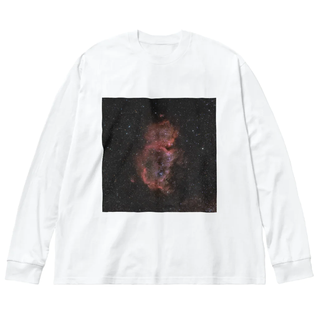 S204_Nanaの胎児星雲 ビッグシルエットロングスリーブTシャツ