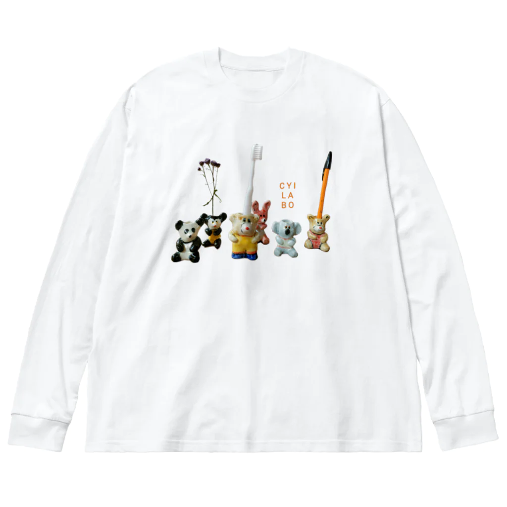 チイラボストアのスタンドくん Big Long Sleeve T-Shirt