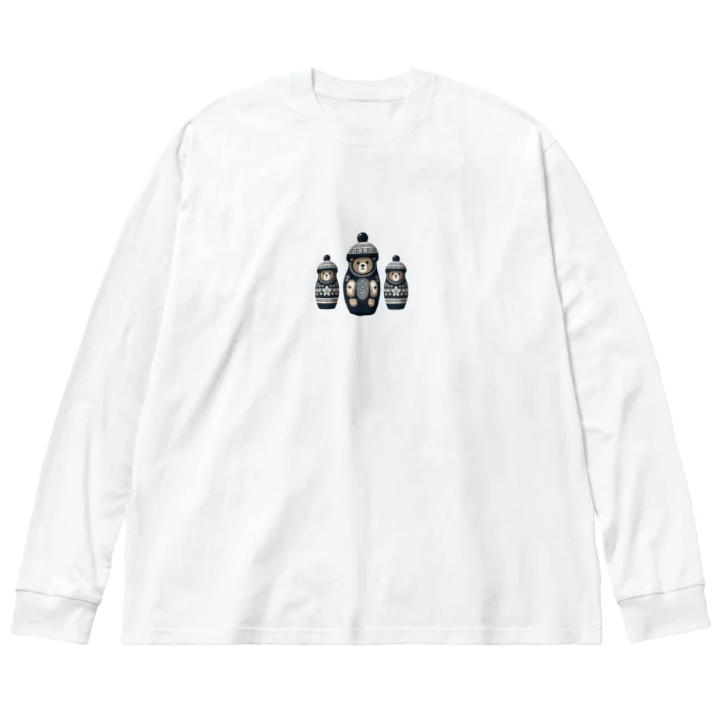 itanki3のグリズリーこけし Big Long Sleeve T-Shirt