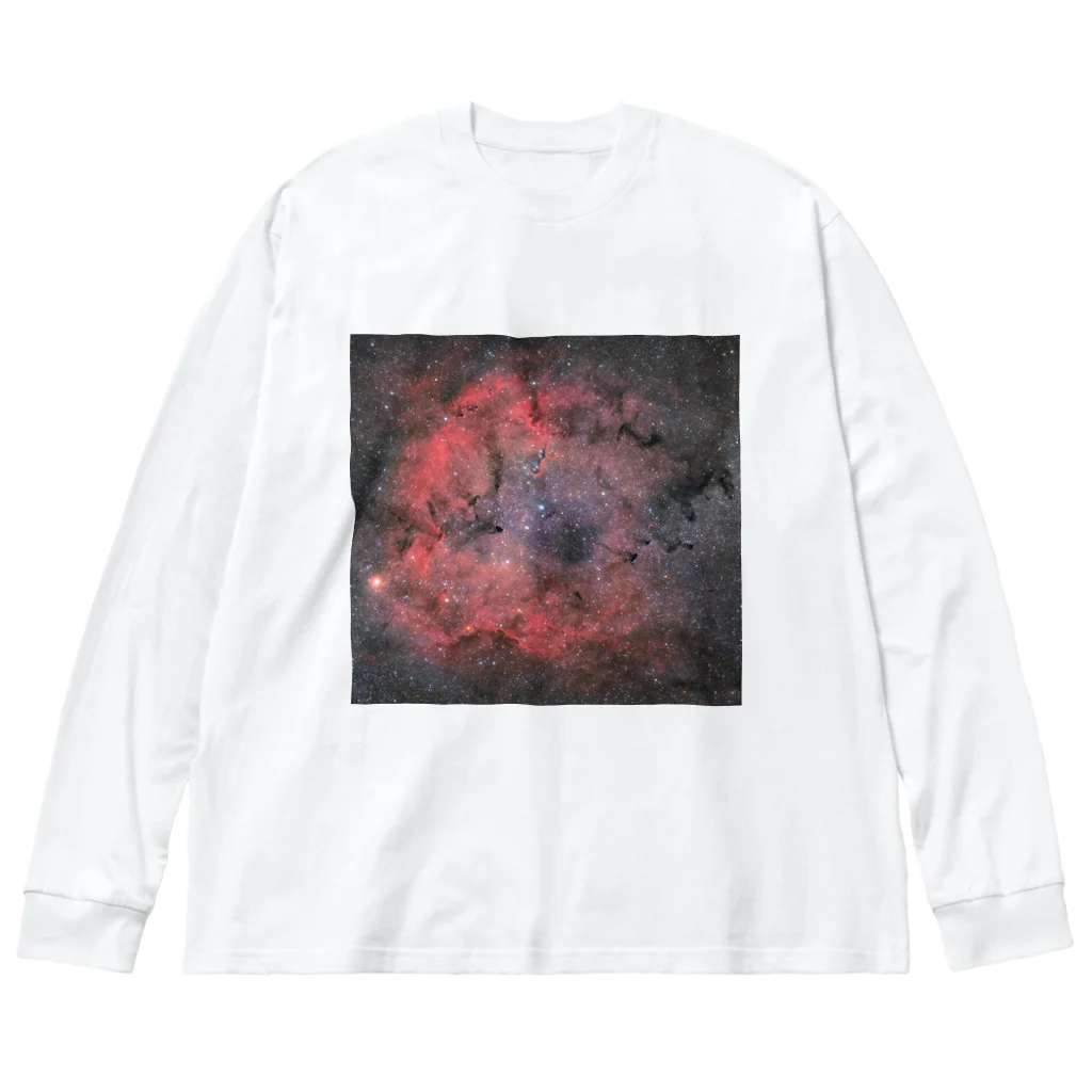 S204_NanaのIC1396 ガーネットスター Big Long Sleeve T-Shirt