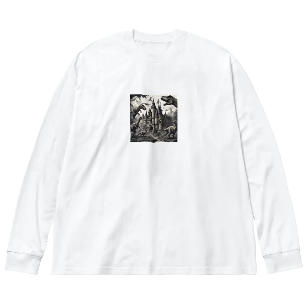 xgs648の廃墟に巣食う恐竜🦕 Big Long Sleeve T-Shirt