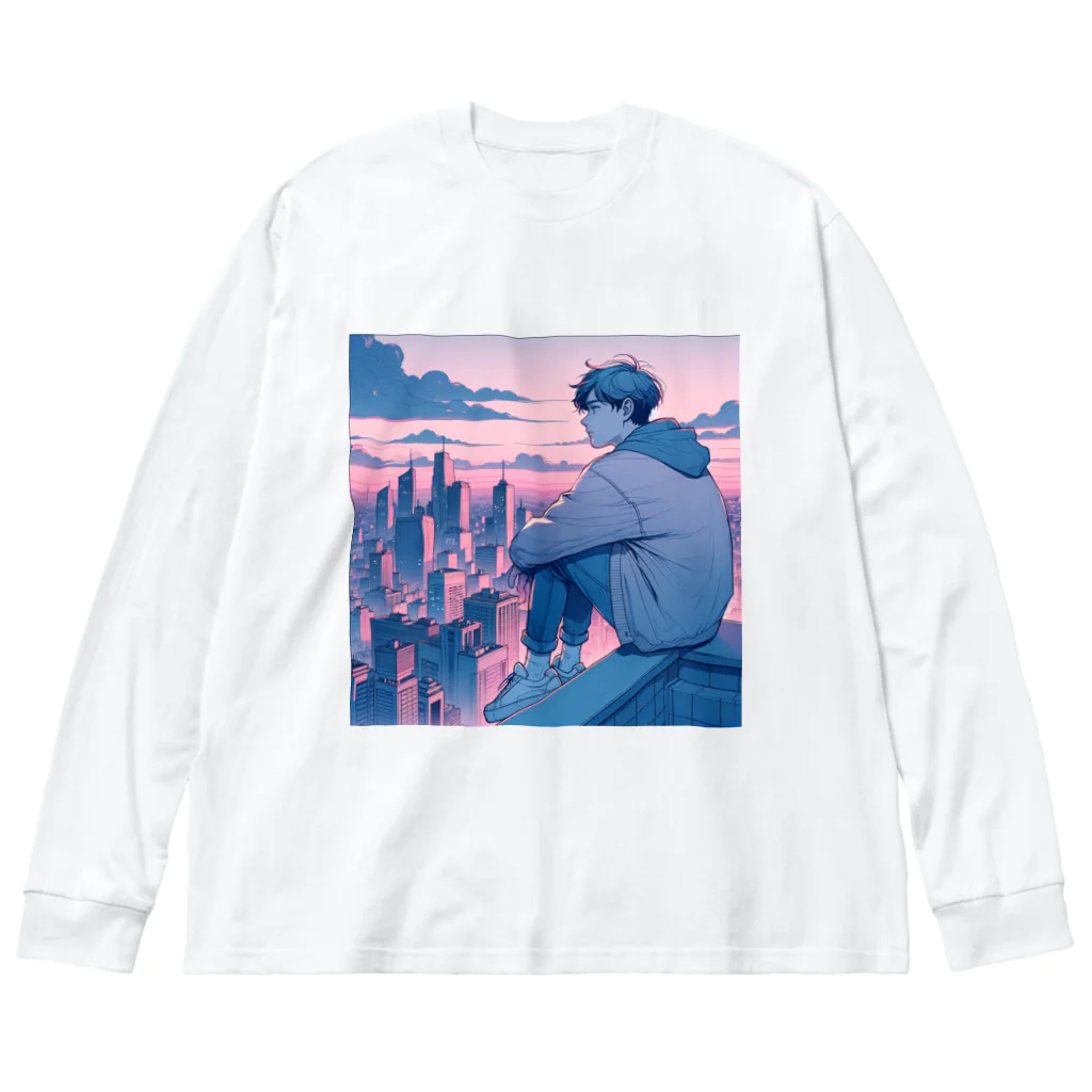 ゆーきの都市の狭間で Big Long Sleeve T-Shirt