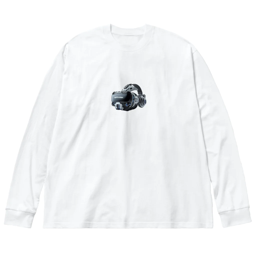 gajetto_papaのヘッドマウントディスプレー2 Big Long Sleeve T-Shirt