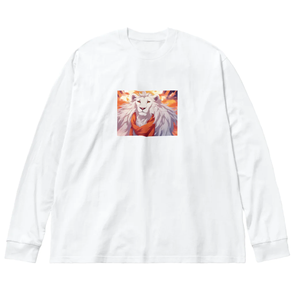 madatubomiのハンサムライオン🦁 Big Long Sleeve T-Shirt