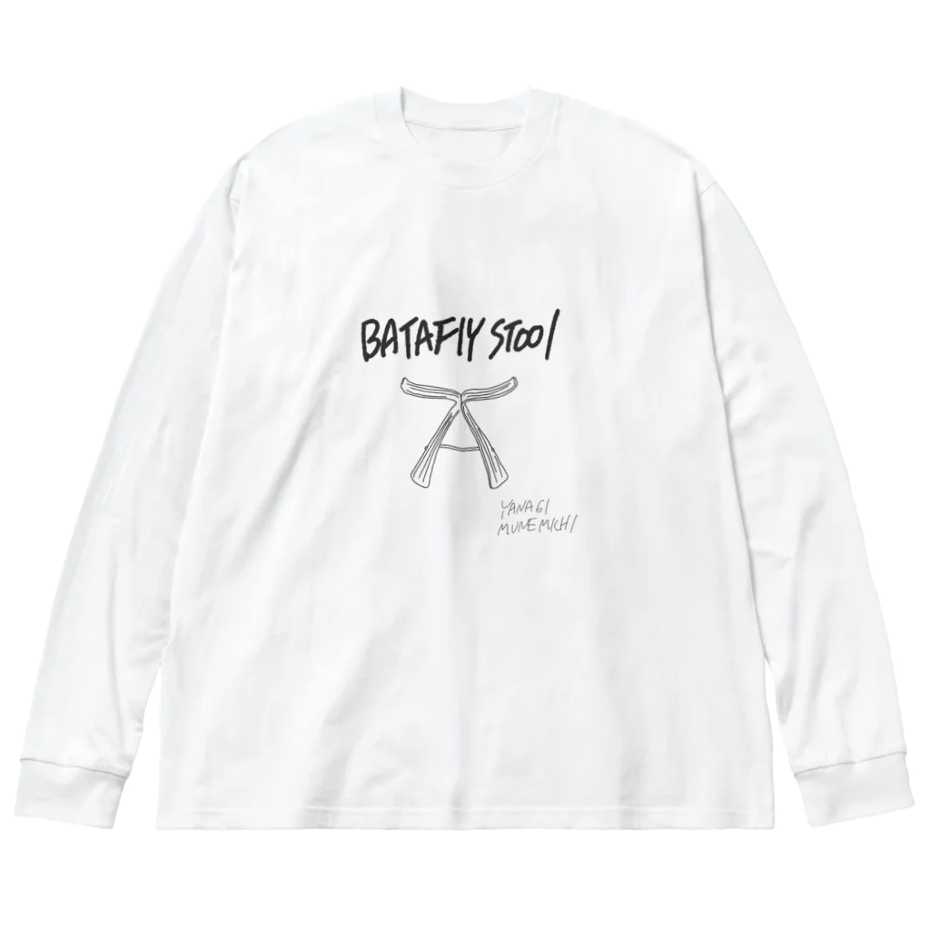 みうらあかね ｜MIURA AKANEのBATAFIY  CHAIR Big Long Sleeve T-Shirt