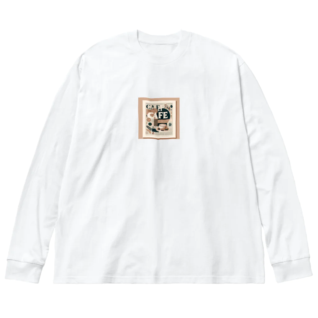 ryu_1137のカフェ・パステル Big Long Sleeve T-Shirt