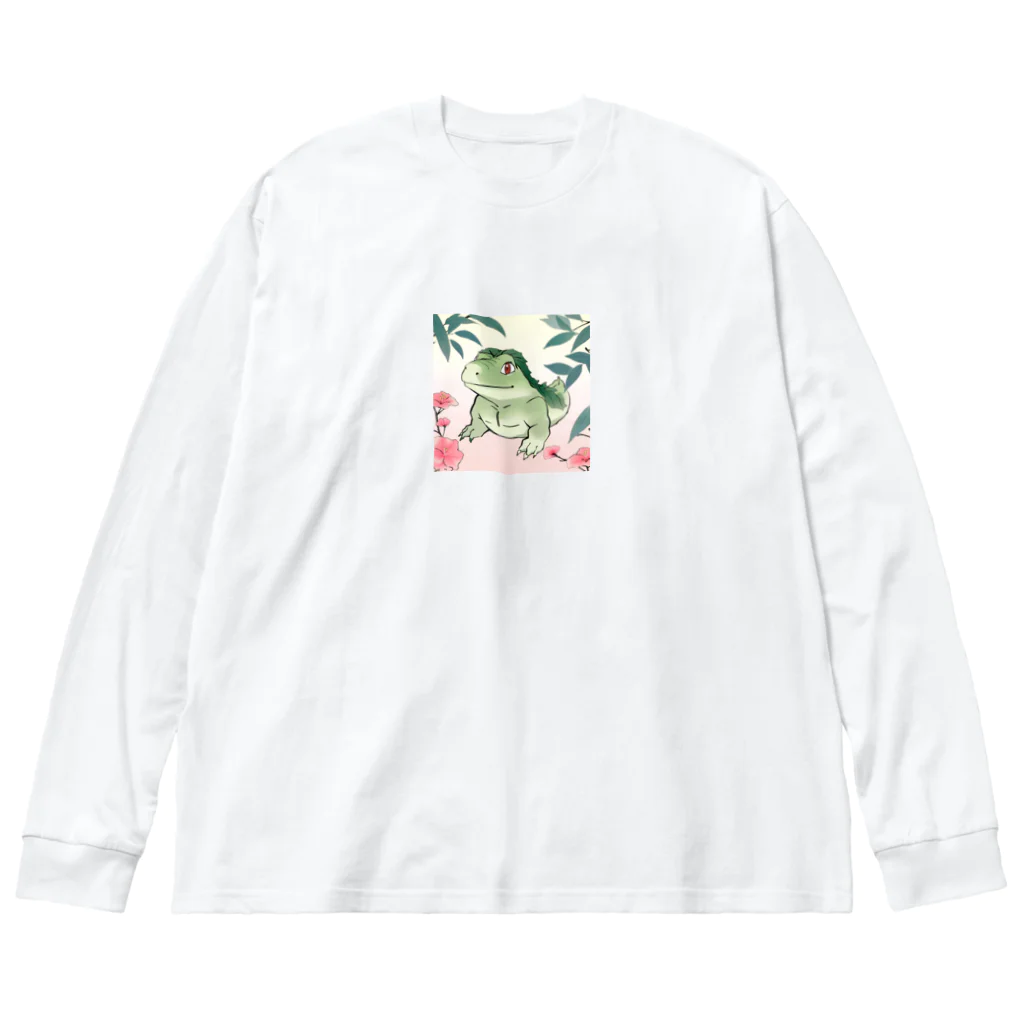 bigbamboofamilyの河童！？ Big Long Sleeve T-Shirt