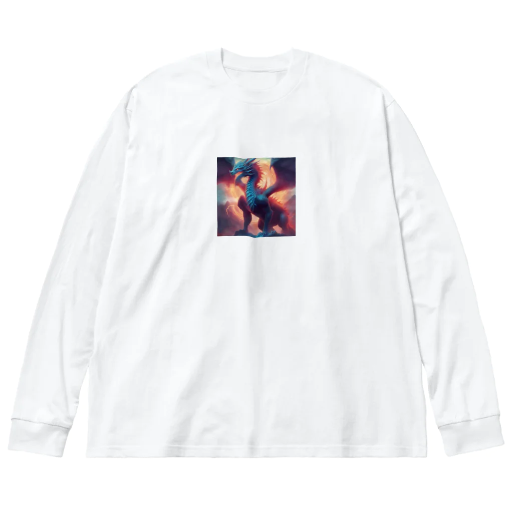 sisinryuuの青龍1 Big Long Sleeve T-Shirt