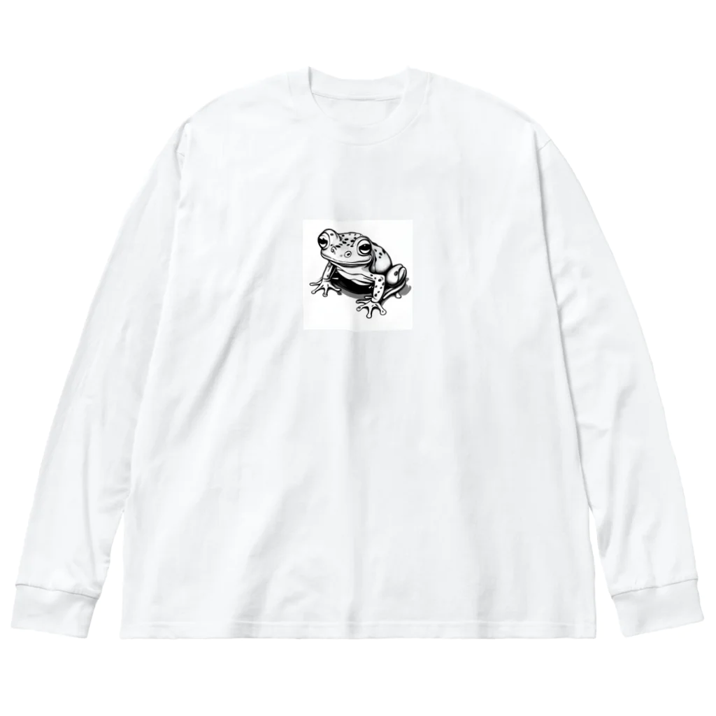 larva_frogのfrog Big Long Sleeve T-Shirt