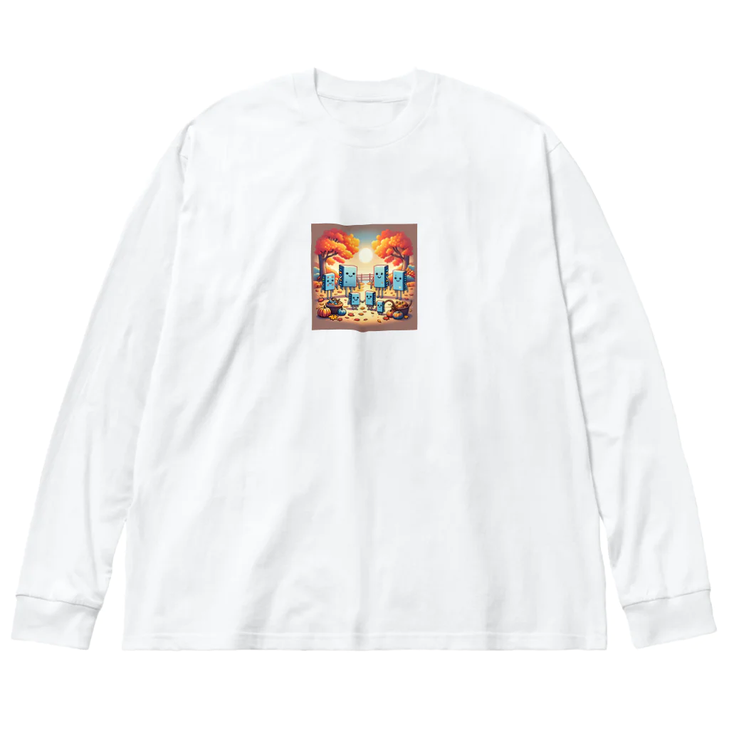 amijakoのＦＦ　ファミリー　秋 Big Long Sleeve T-Shirt