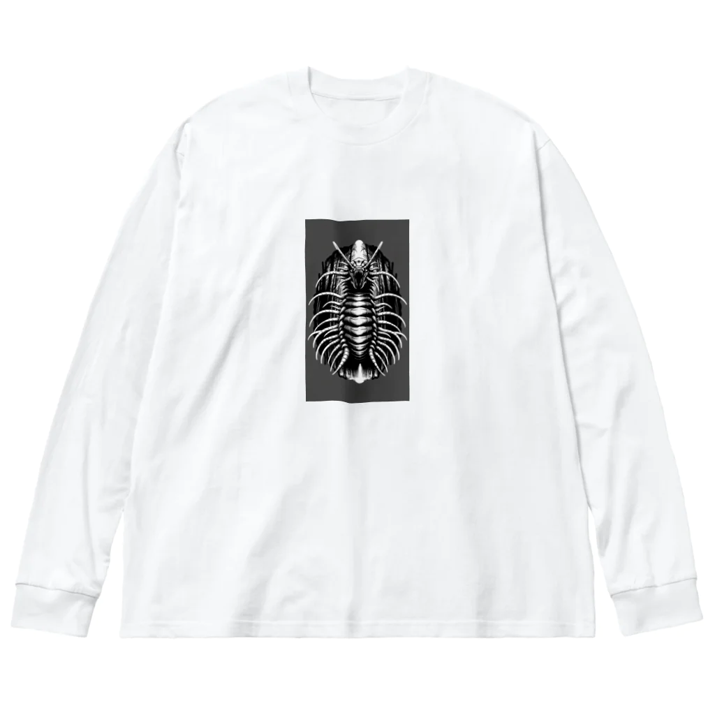 wa--sanの森ムカデ Big Long Sleeve T-Shirt