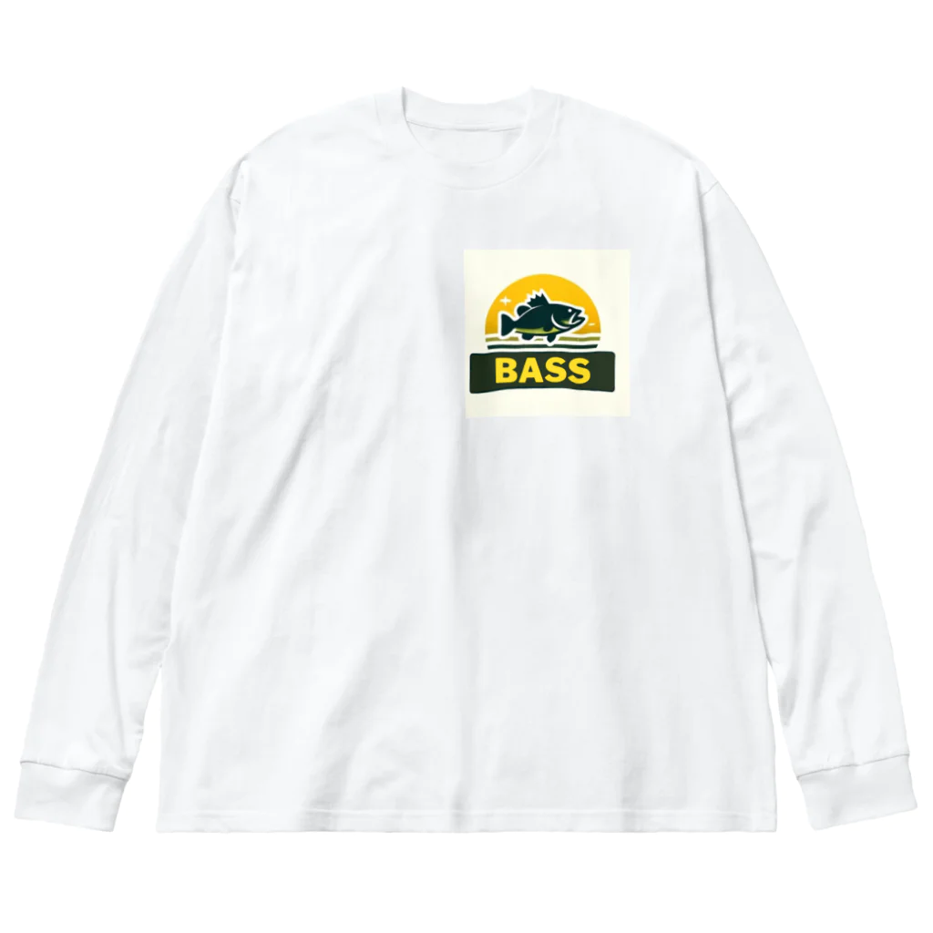 bassblocksのレトロバスロゴ Big Long Sleeve T-Shirt