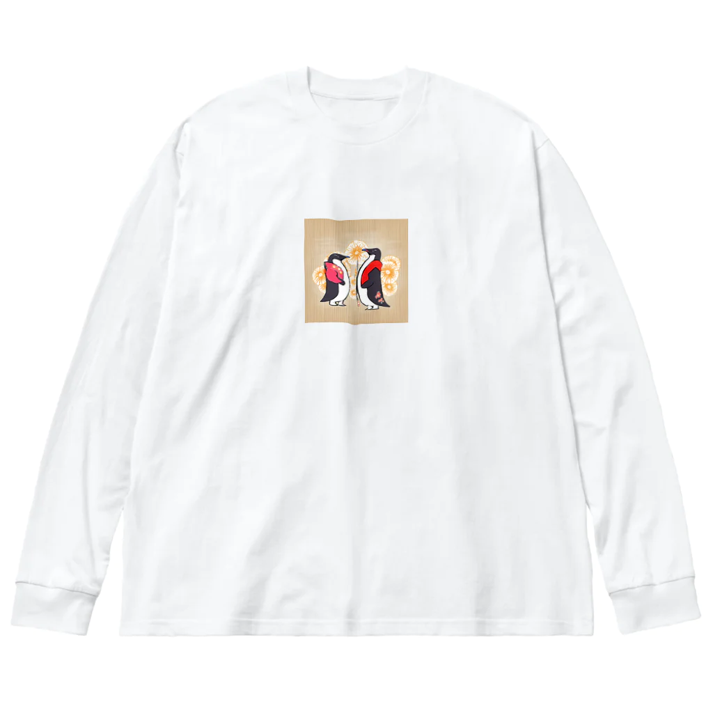 MEGROOVEのペンギン6 ビッグシルエットロングスリーブTシャツ